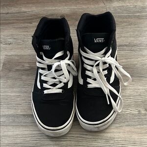 Vans Classic Black and White High-Tops